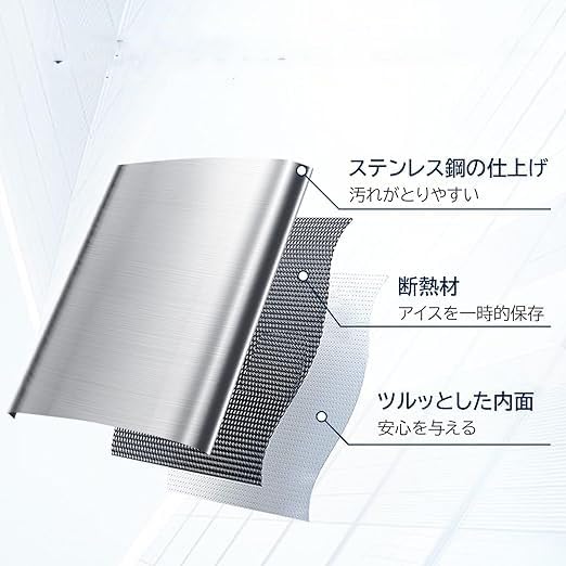【M3092-119-87】製氷機 ステンレス鋼仕上げ 透明窓 Amazon.co.jp: 製氷機 ステンレス鋼仕上げ 透明窓 氷つくり機 自動製氷